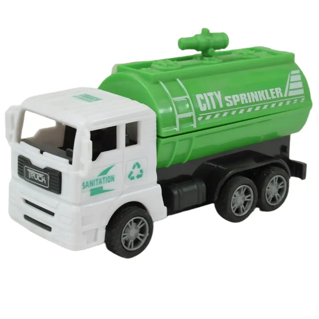 City Truck: Hulladékszállító kamion többféle változatban 12cm kép 11