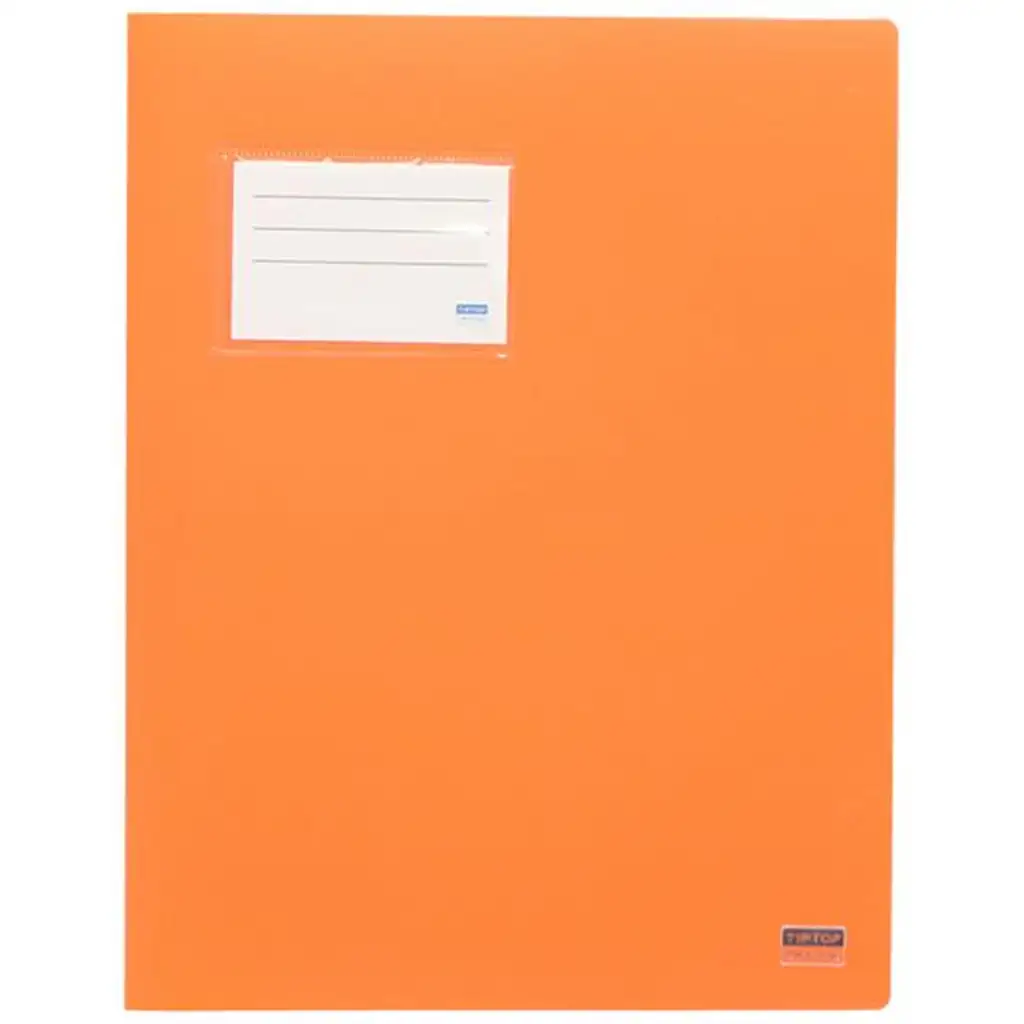 Spirit: Lefűző mappa kártyatartóval narancssárga színben A4