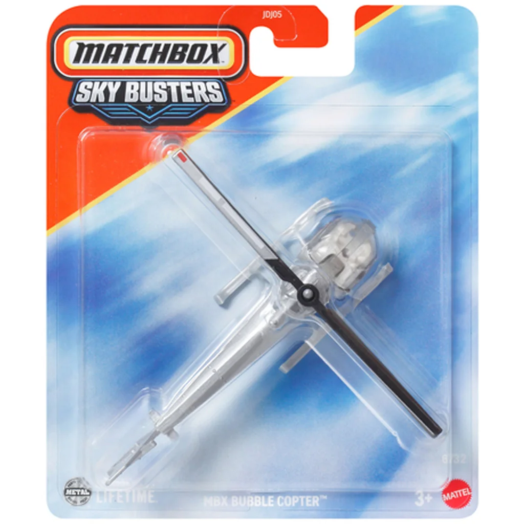 Matchbox Sky Busters: MBX Bubble Copter repülő modell 1/64 – Mattel