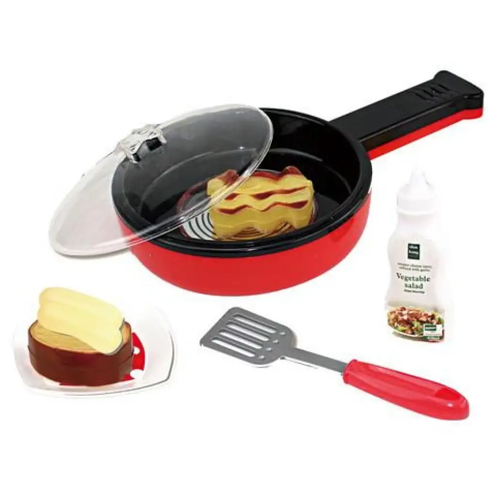 Reggeliző szett serpenyővel és kiegészítőkkel kép 2