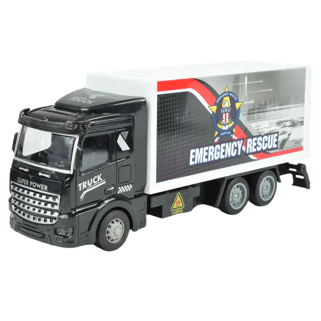 Emergency Rescue: Lendkerekes katasztrófavédelmi teherautó 3db-os szett kép 3