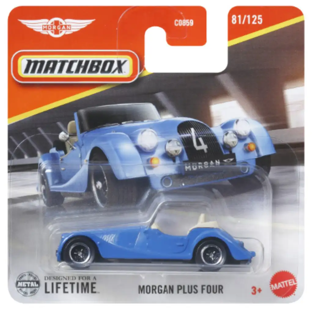 Matchbox: Morgan Plus Four kisautó 1/64 – Mattel