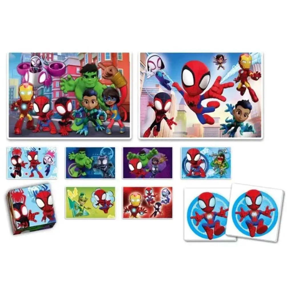 Edukit: Spidey 4 az 1-ben játékgyűjtemény - Clementoni kép 2