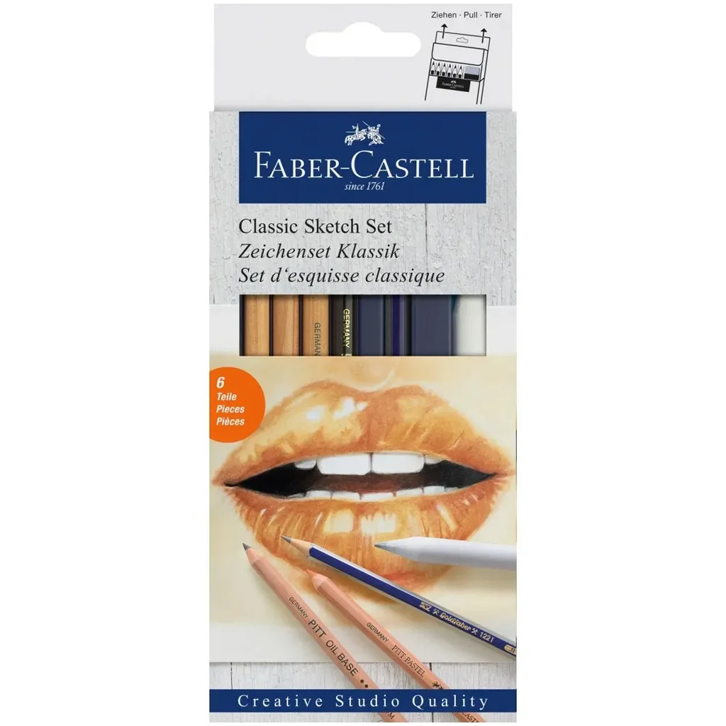 Faber-Castell: Monochrome vázlatceruza szett 8db-os