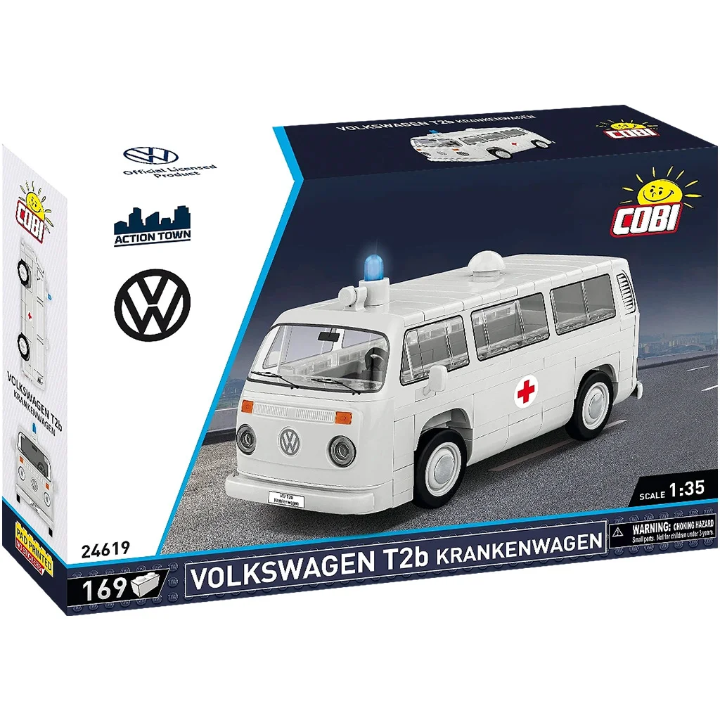 COBI: Volkswagen T2b mentőjármű építőjáték (24619)