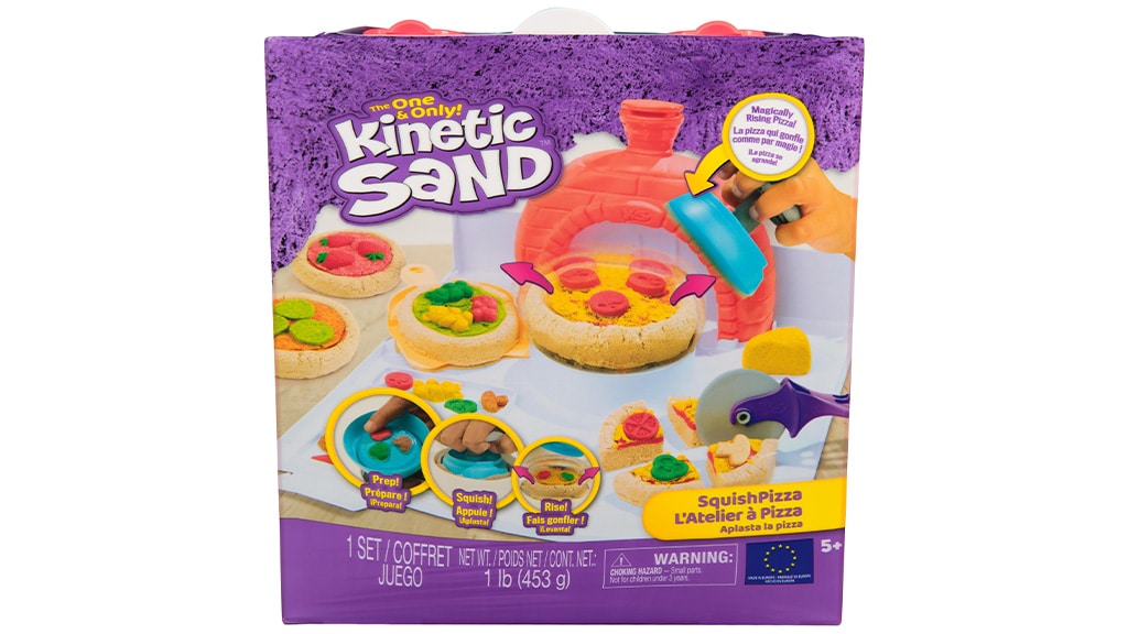 Spin Master Kinetic Sand Pizzagyúró játékszett