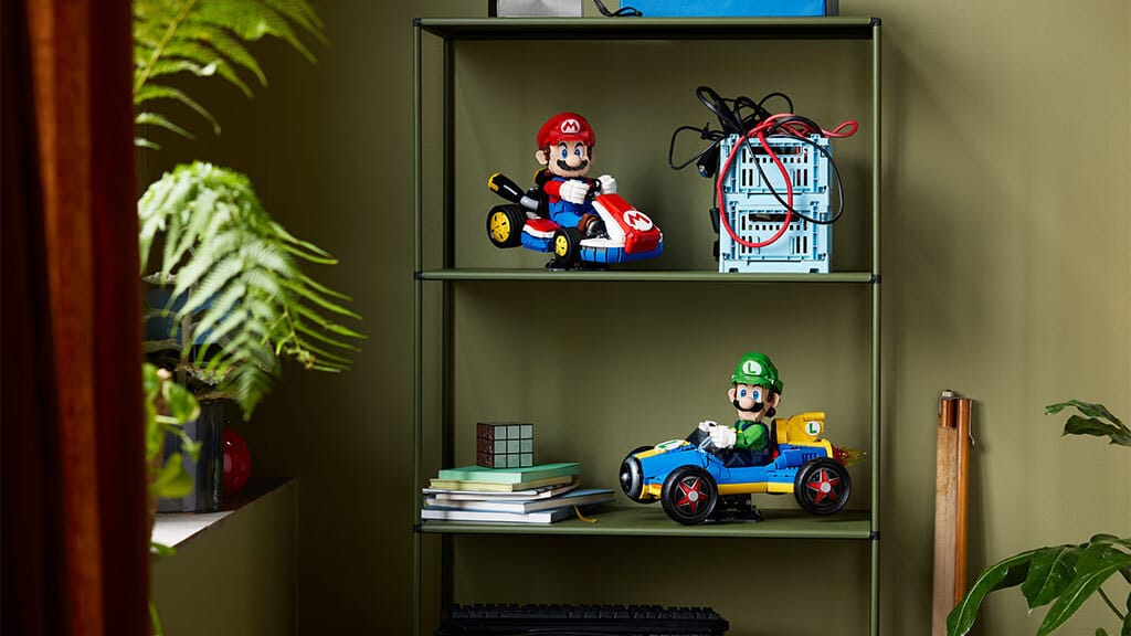 Irány a versenypálya az új LEGO Super Mario: Mario Kart Luigi készlettel!