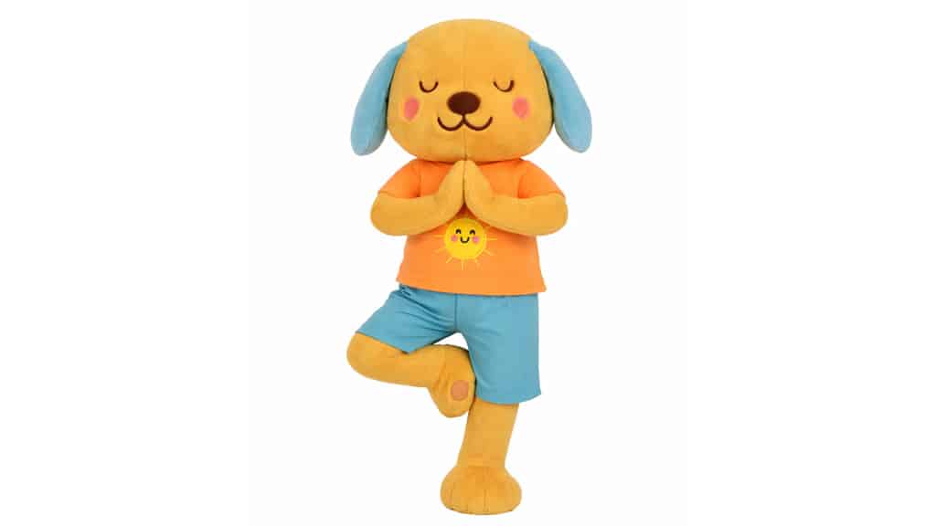 Yogapalooza Puppypalooza kölyökkutya plüssfigura
