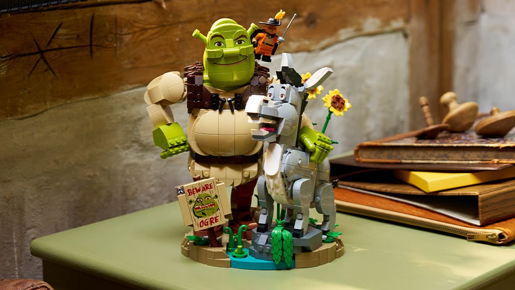 Hozd el a mocsarat a polcodra ezzel a LEGO Shrek készlettel