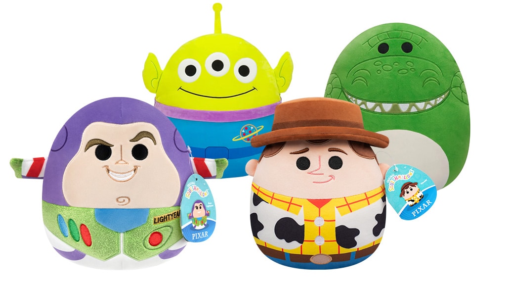 Új plüss barátok a Jazwares Toy Story Squishmallows-ban