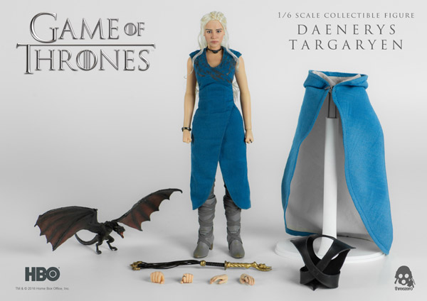 Valósághű Daenerys Targaryen figura