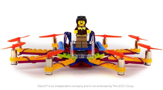 FlyBrix: Építs saját Lego drónt!
