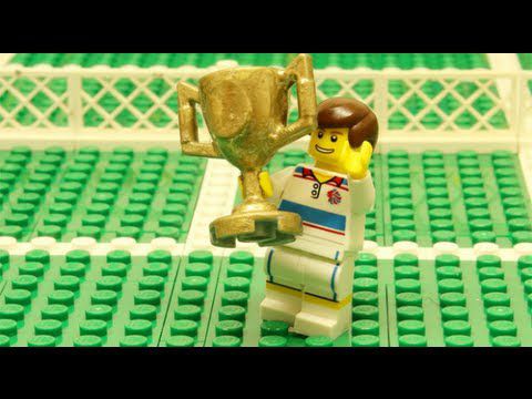 Andy Murray Wimbledon-i győzelme - Lego formában