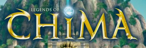 Lego Legends of Chima DVD a polcokon