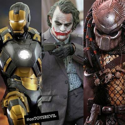 Exkluzív akciófigurák a Hot Toys-tól - Joker, Vasember, Predator