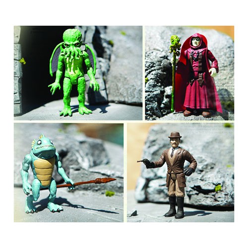 H.P. Lovecraft ihletésű akciófigurák