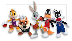 NBA-s Looney Tunes plüssjátékok 