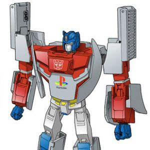 Playstation konzollá alakítható Optimus Prime