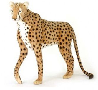 Életnagyságú egzotikus plüssállatok a Hansa Toy-tól