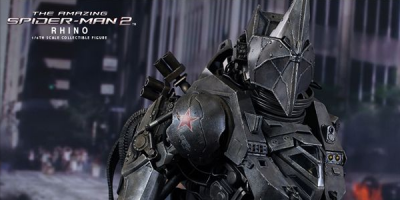 Pókember Rhino figura a Hot Toys-tól