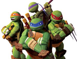 Nagyszabású Tini Nindzsa Teknőcök reklámkampány 