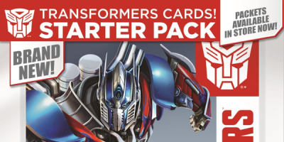 Gyűjthető Transformers kártyák a Topps-tól