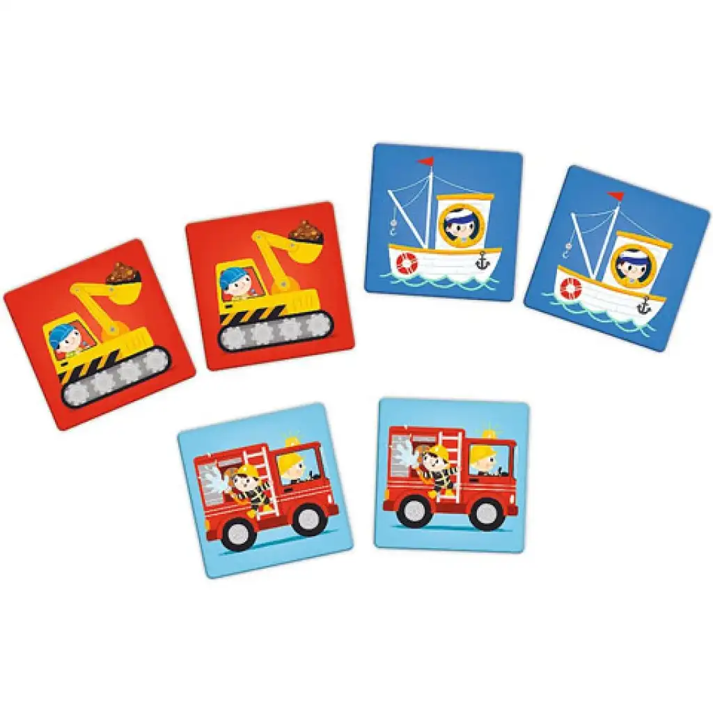 Járművek Maxi memória játék 24db-os - Trefl kép 2