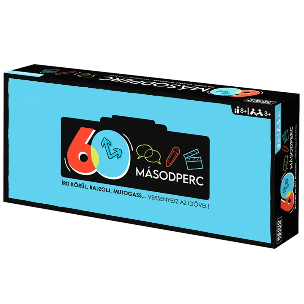 60 másodperc társasjáték - Írd körül, rajzolj, mutogass... kép 1