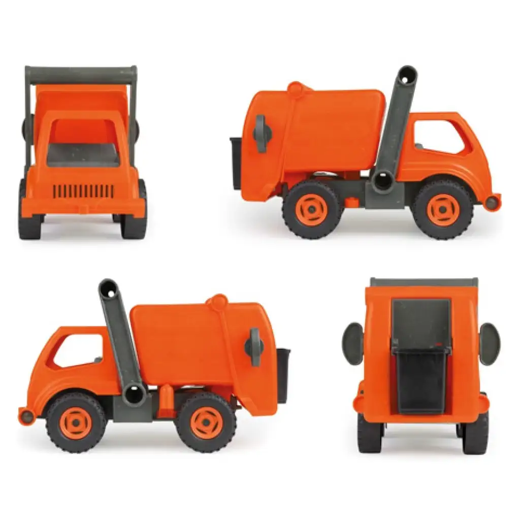 LENA: ECO narancssárga kukásautó 31cm kép 4