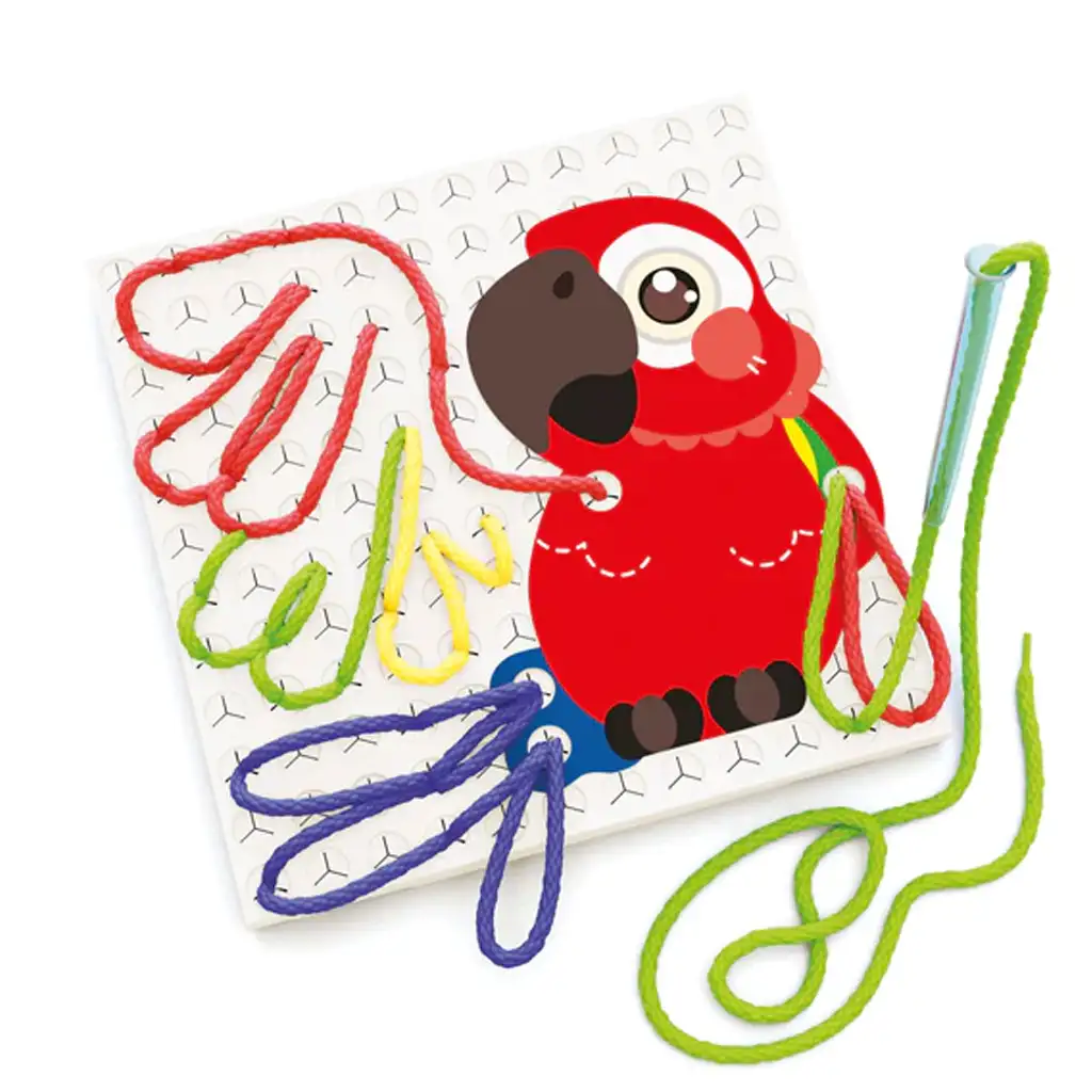 Quercetti: FantaFilo - Állatkert fűzőcske kreatív játék kép 2