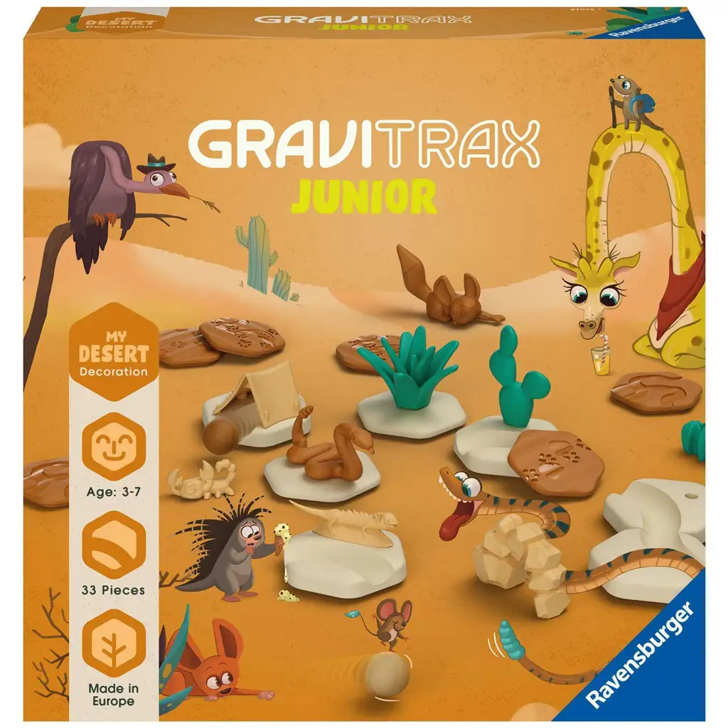 Gravitrax Junior Sivatagi golyópálya kiegészítő szett  - Ravensburger