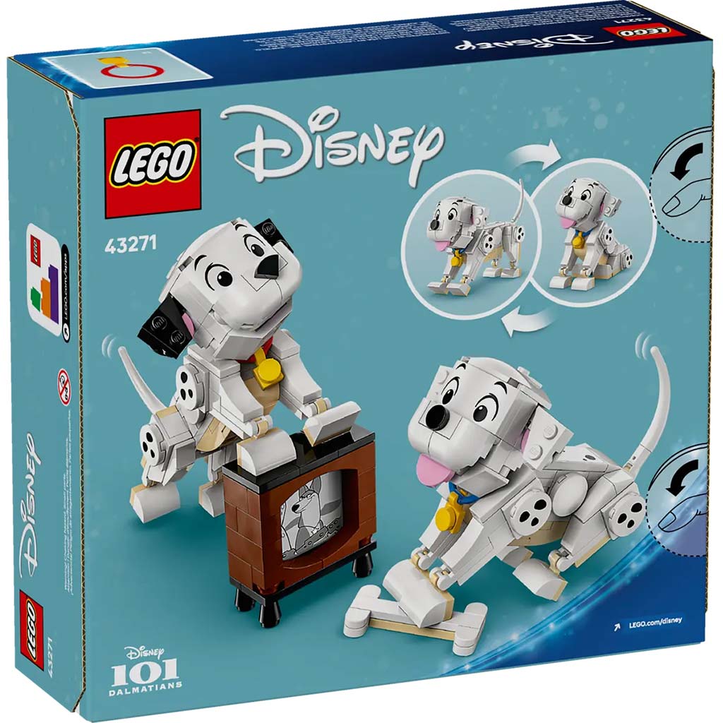 LEGO® Disney: 101 kiskutya: Kuksi és Pelyhes dalmatakölykök (43271) kép 2