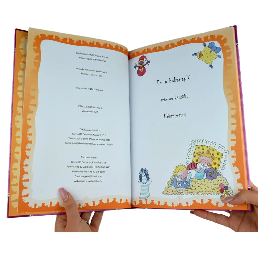 Lányos babanapló kép 3