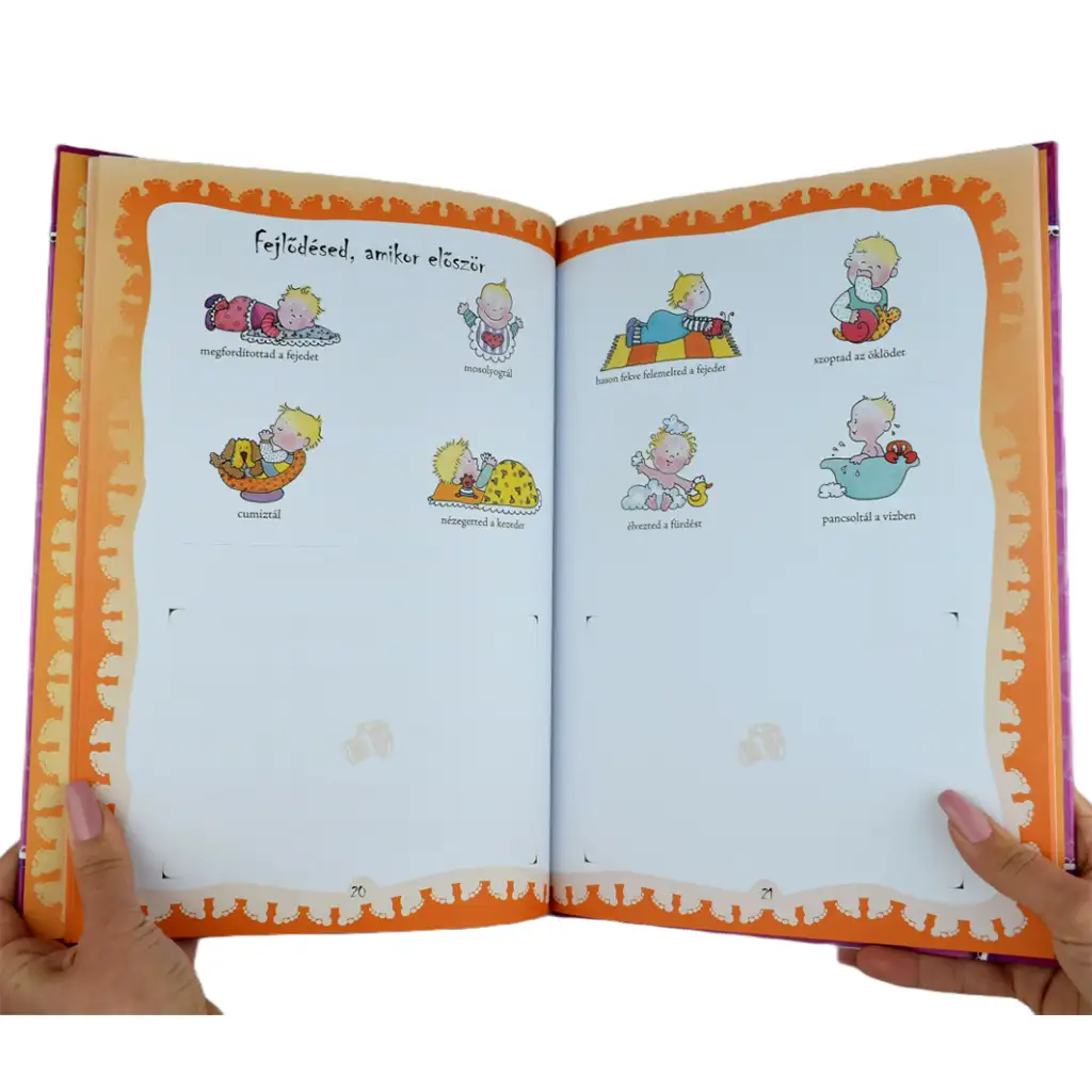 Lányos babanapló kép 7