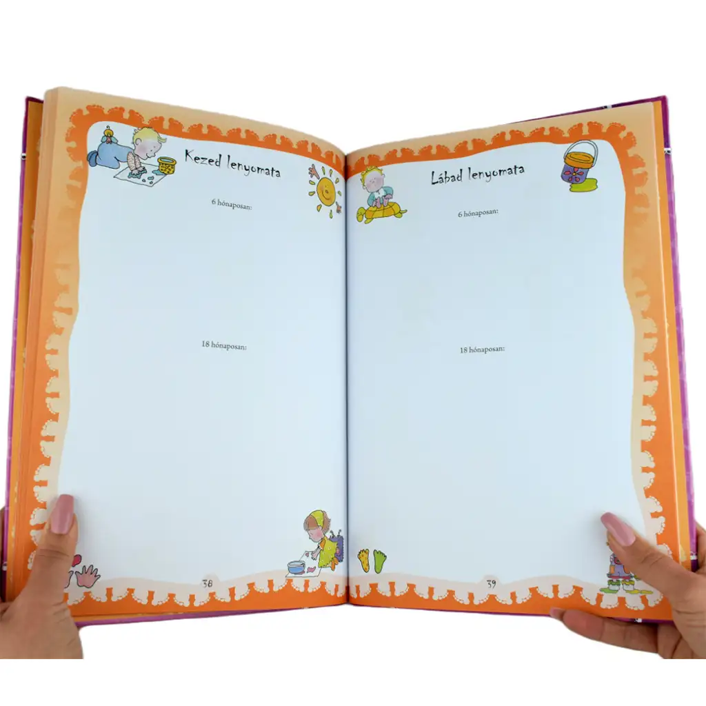 Lányos babanapló kép 9