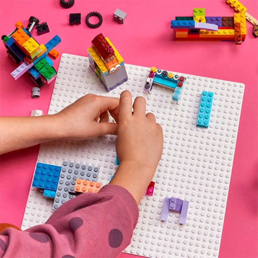 LEGO® Classic: Fehér alaplap (11026) kép 3