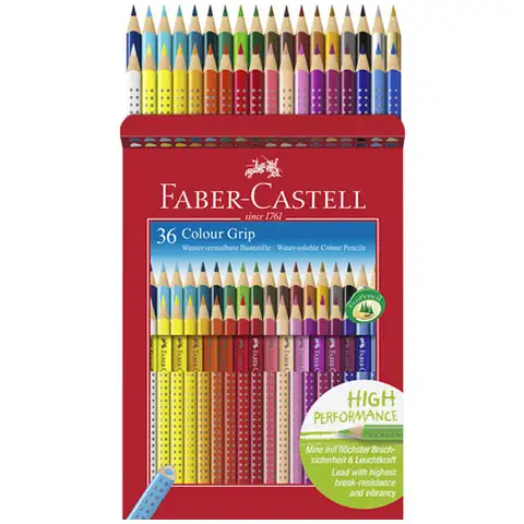 Faber-Castell: Grip színes ceruza készlet 36db-os kép 2
