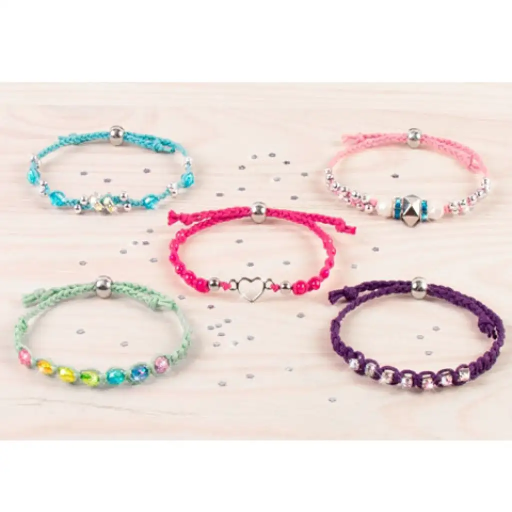 Make it Real: Bájos karkötő készítő szett - Zsinórfonás kép 4