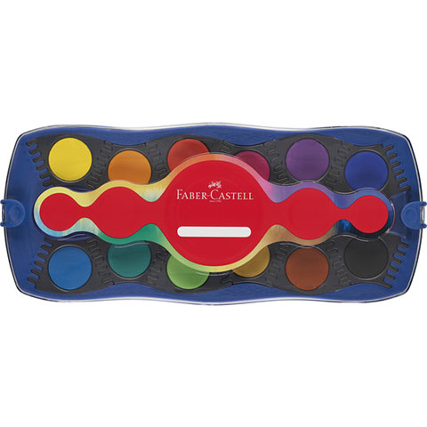 Faber-Castell: Vízfesték 24 színű kék szett kép 2