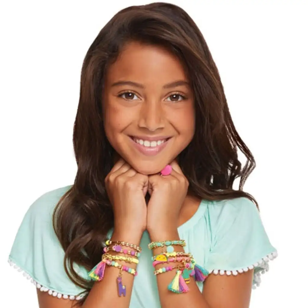 Make it Real: Ékszerkészítő szett- Sikkes neon pom-pomok kép 5