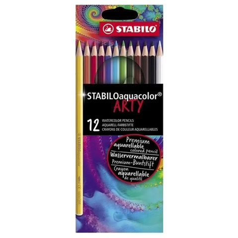 Stabilo: ARTY Aquacolor színesceruza szett 12db-os kép 1