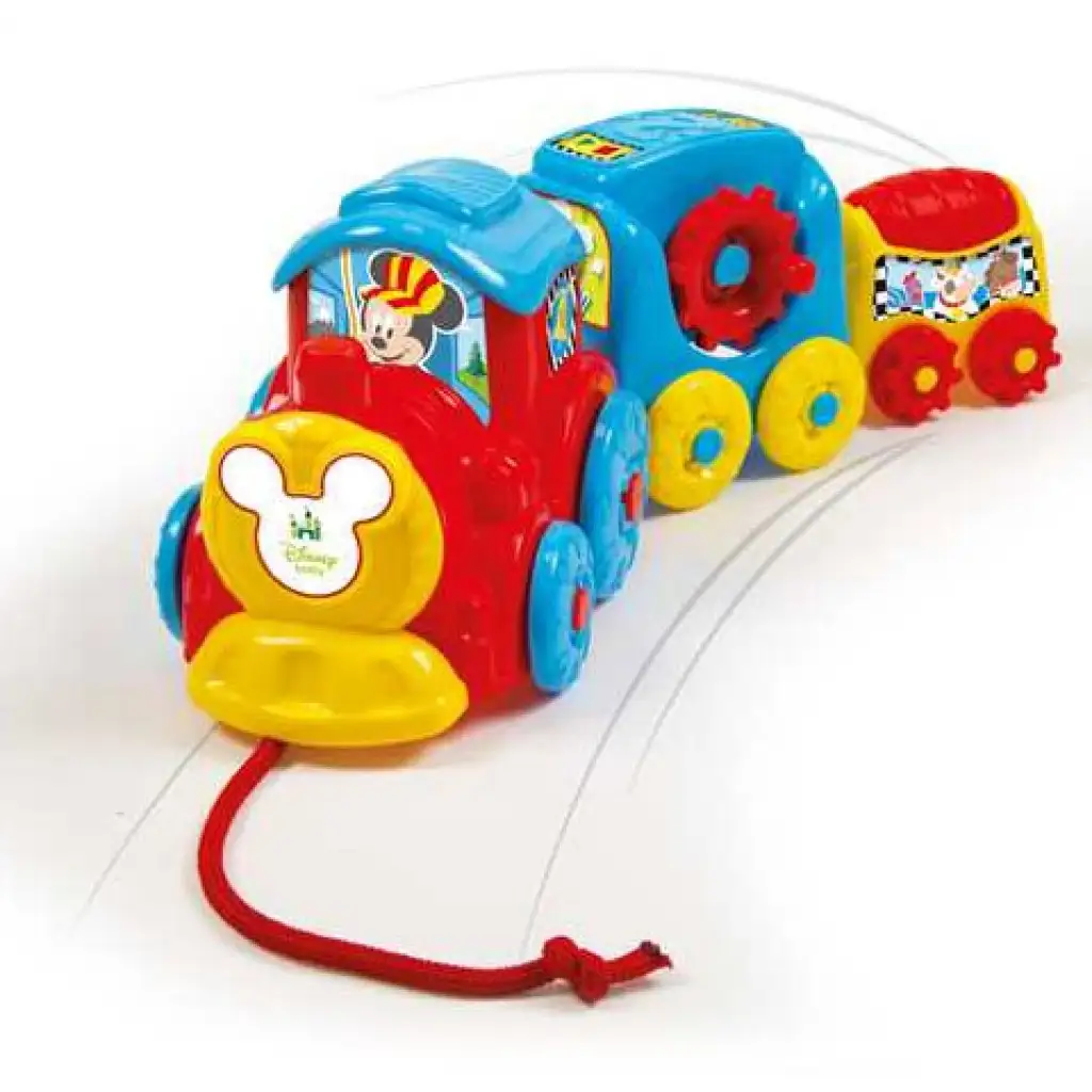 Disney Baby: Mickey vonat játékszett - Clementoni kép 2