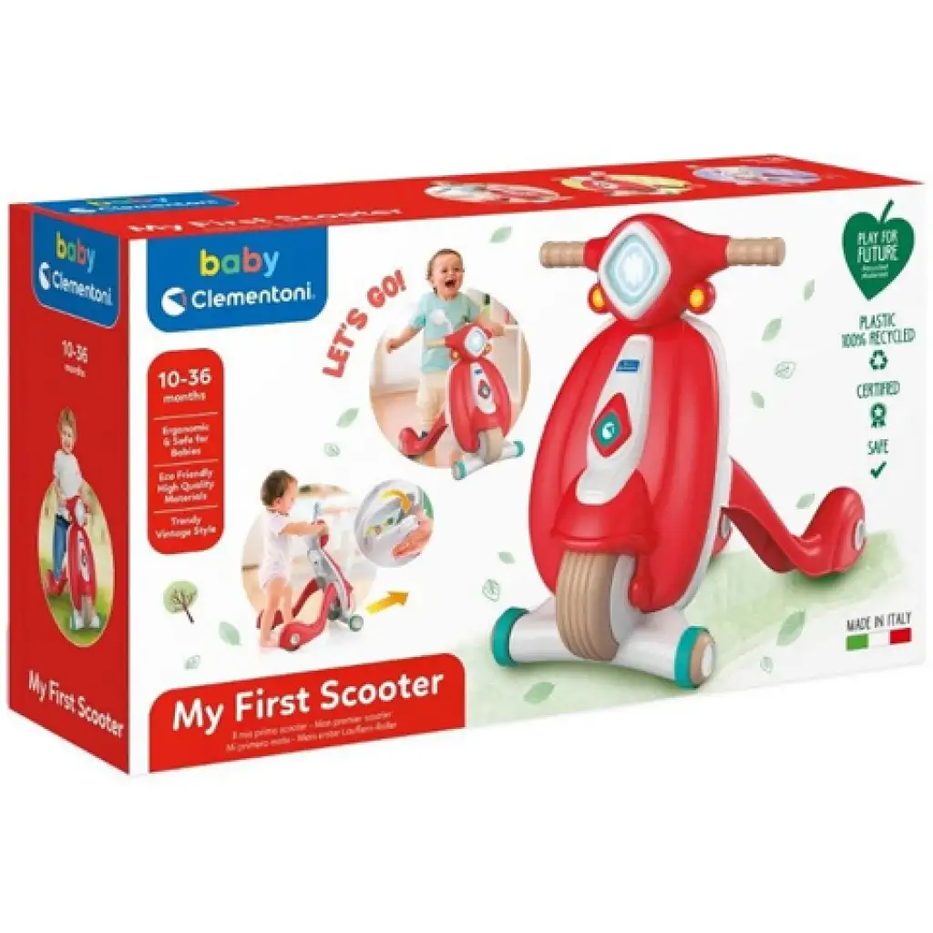 Baby retro Vespa járássegítő - Clementoni kép 1