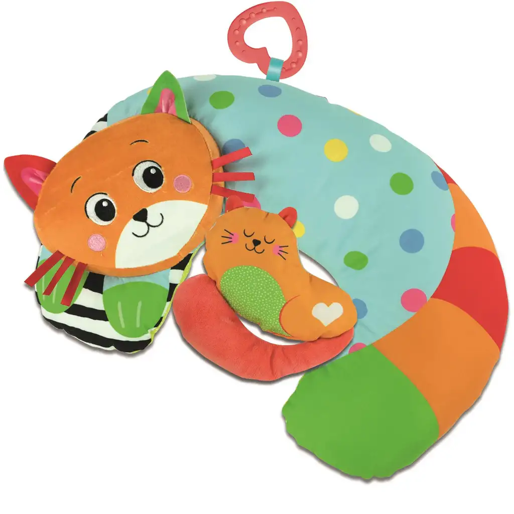 Clementoni Baby: Cicás pocakpárna 31x44cm kép 2