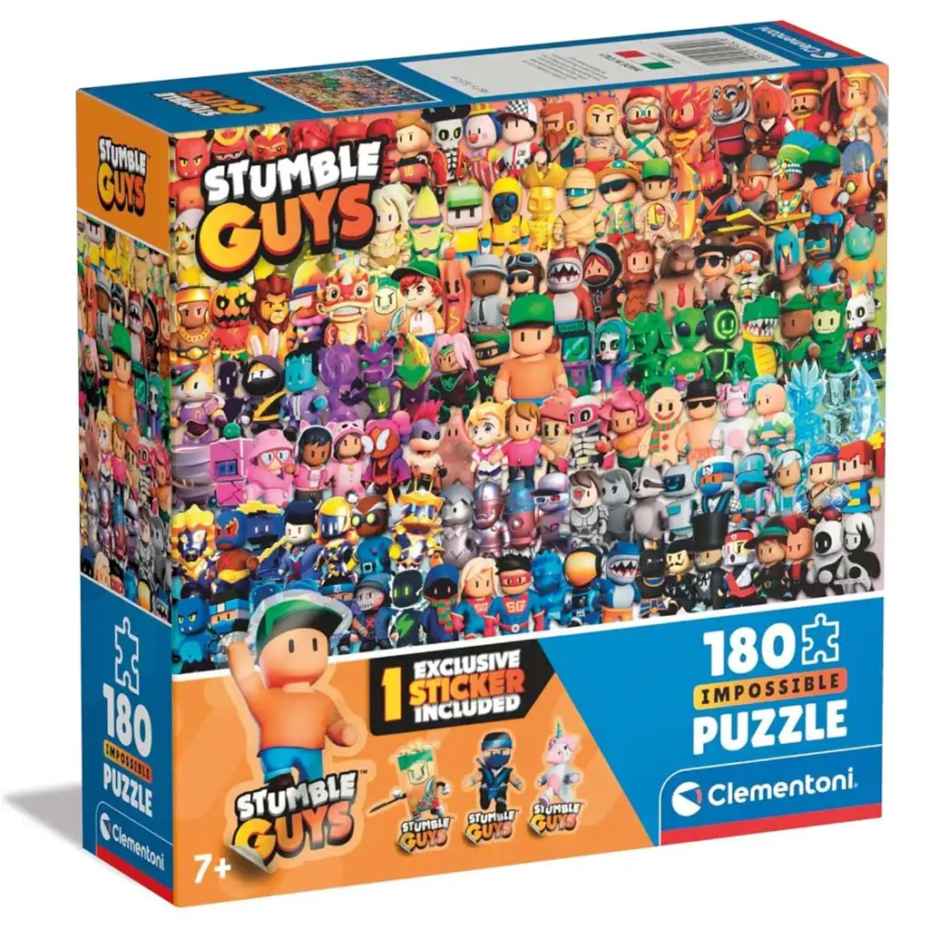 Stumble Guys 180db-os lehetetlen puzzle - Clementoni kép 1