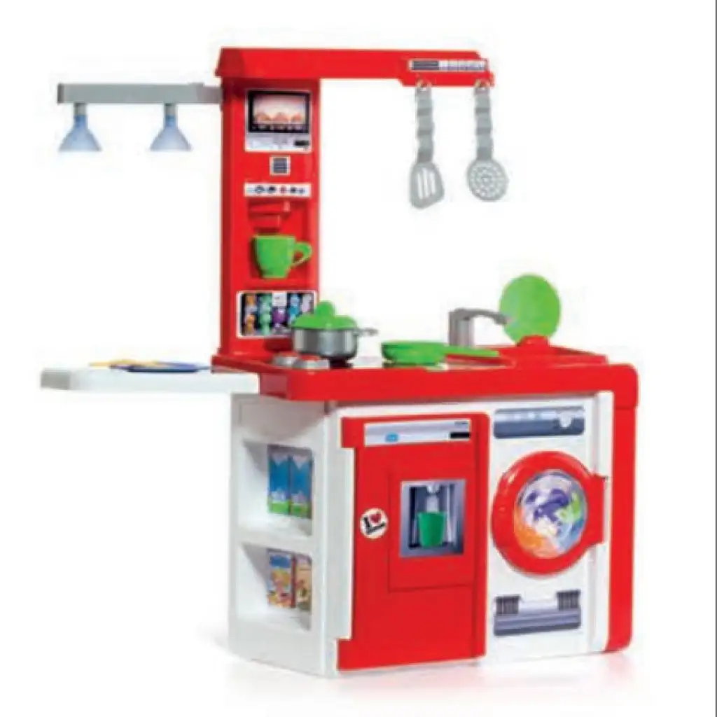 Molto: Játékkonyha szett lámpával és kiegészítőkkel 82x80x28cm kép 2
