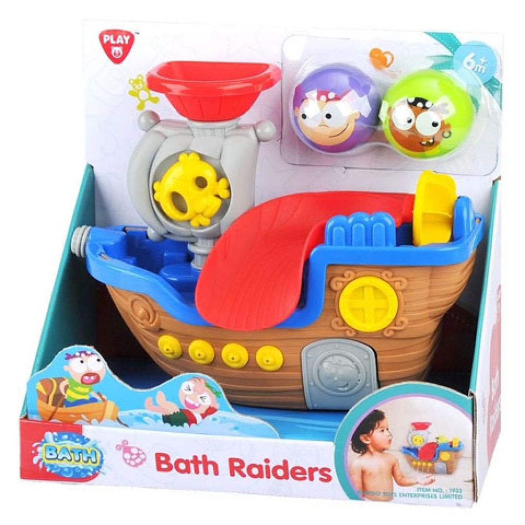 Playgo: Csúszdás kalózhajó fürdőjáték kiegészítőkkel