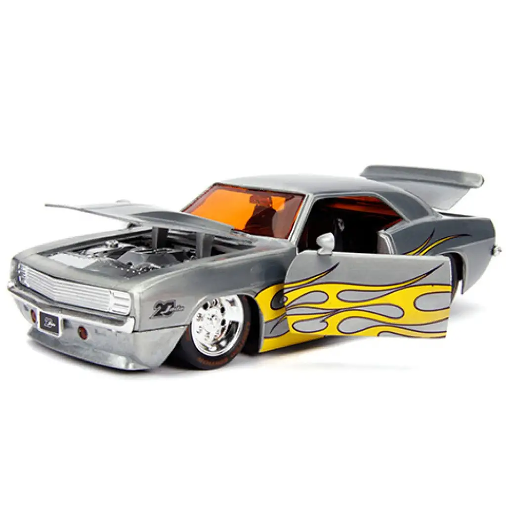 1969 Chevy Camaro fém autómodell 1/24 - Simba Toys kép 4