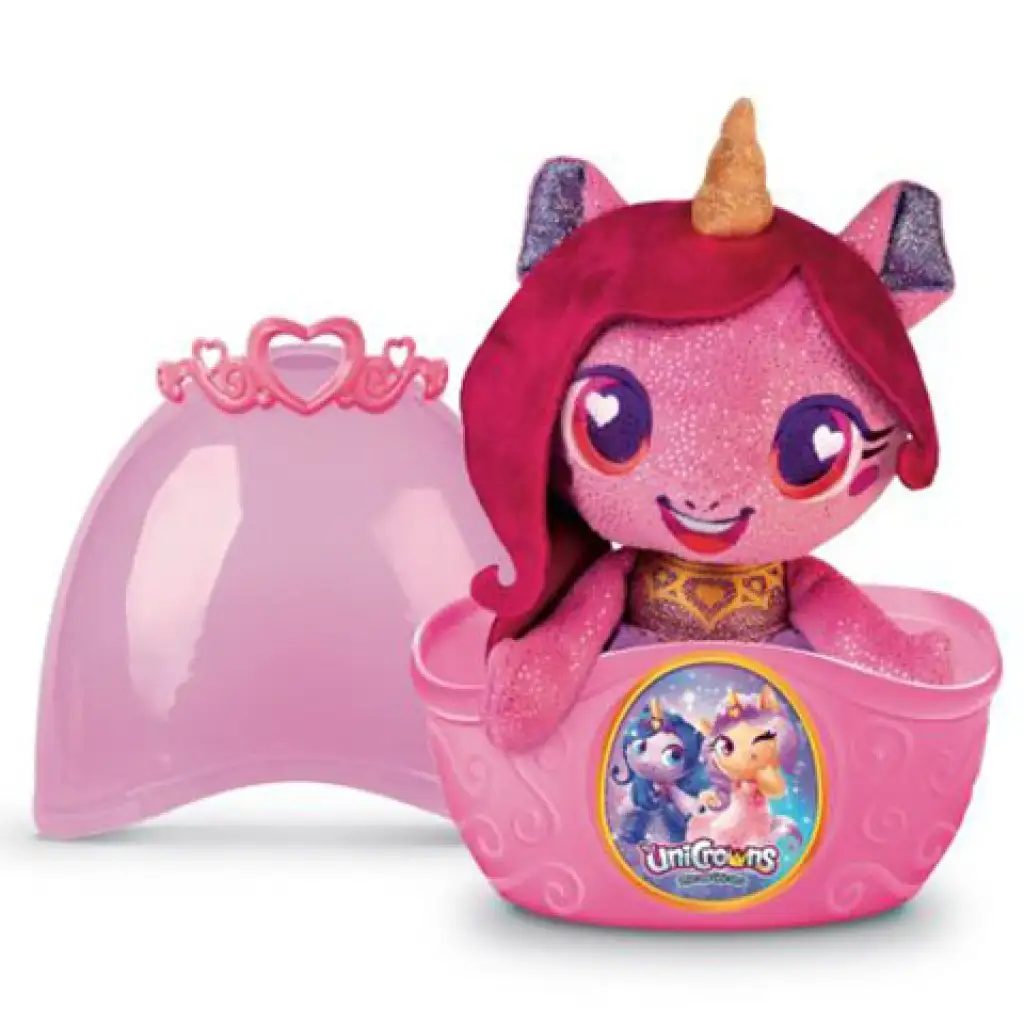 UniCrowns: Hercegnő unikornisok kristálytojás többféle változatban 1db kép 3