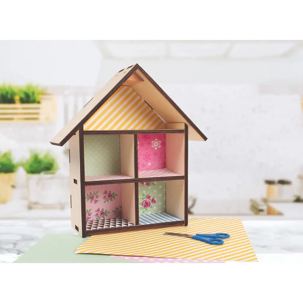 PlayBox: Csináld magad fa házikó szett kép 3